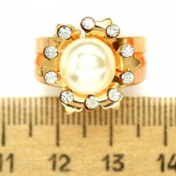 Кольцо мм М29 жемчужинка круг